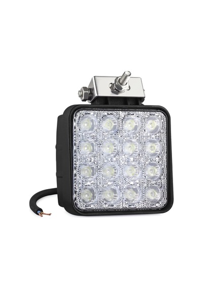 Lwl-s16 Çalışma Lambası 12-24 Volt Kare 16 Ledli 48w Adet