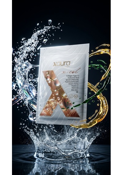 Xaura X-col Transdermal Kollajen Bandı Collagen Type 1-2, Hyaluronic Acid, Keratin