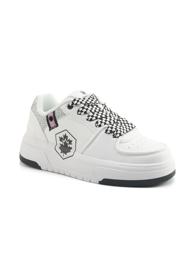 Lumberjack Sempre 5pr Beyaz Kadın Sneaker 000000000102021848 Beyaz-sıyah