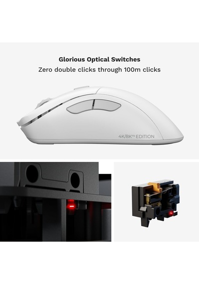 Glorious Oyun Modeli D 2 Pro 4k/8k Kablosuz Oyun Faresi - 2.4ghz