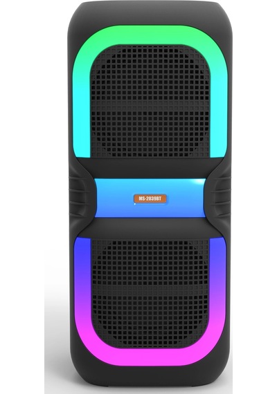 Çeşithane Twin Dual 8 İnç Kablosuz Parti Hoparlörü - 16w Güçlü Woofer, Rgb Led Işıklı, Tws Destekli