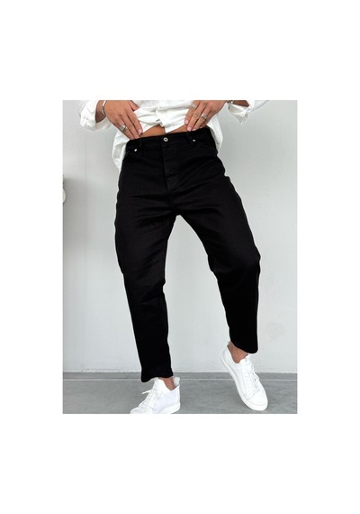 More Black Erkek Siyah Boyfriend Jean Siyah