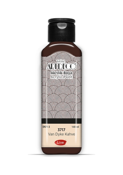 Akrilik Boya 140 Ml Van Dyke Kahve 3717 Van Dyke Kahve