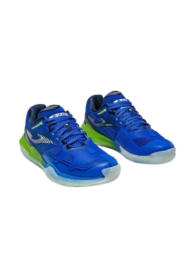 Joma Tpoıs2604c Point Toprak Kort Erkek Tenis Ayakkabısı Mavi / Lime Yeşili Lacivert