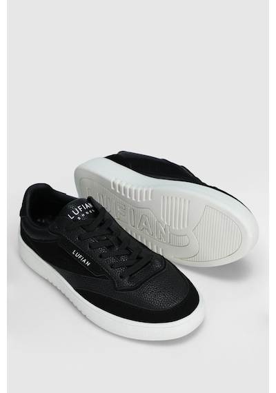 Lufian 112230252 Isaac Sneaker Erkek Deri Ayakkabı Siyah