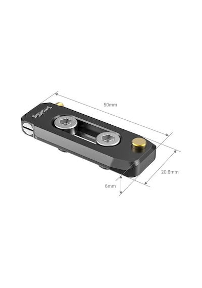 Smallrig Bun2468b Düşük Profilli Nato Rayı 50mm Siyah