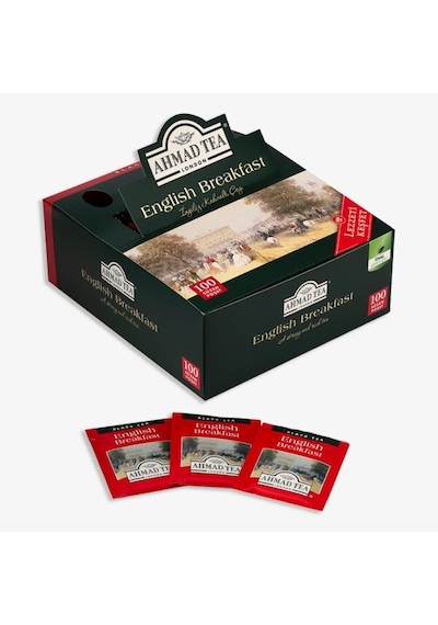 2 Paket English Breakfast Bardak Poşet Çay 100 Lü 200 G Ve Oda Kokusu