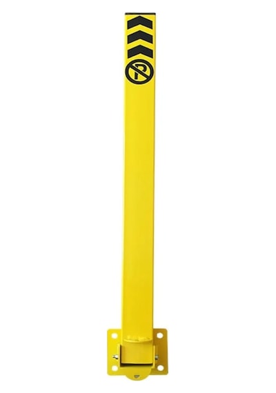 Otopark Bariyer Direk Demiri Katlanır Otopark Kilitli Yatar Park Bariyeri 75 Cm