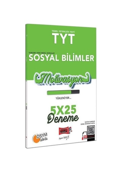 TYT Motivasyon Sosyal Bilimler 5x25 Denemesi  -  Esra Saniye Tuncer  -  Yargı Yayınları