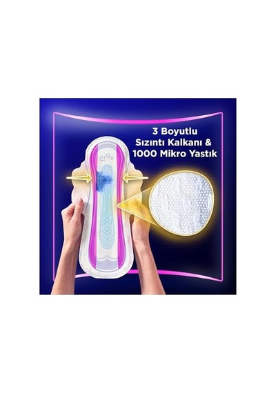 Platinum Gece Ekstra Plus Boy 5 8 Adet Hijyenik Ped