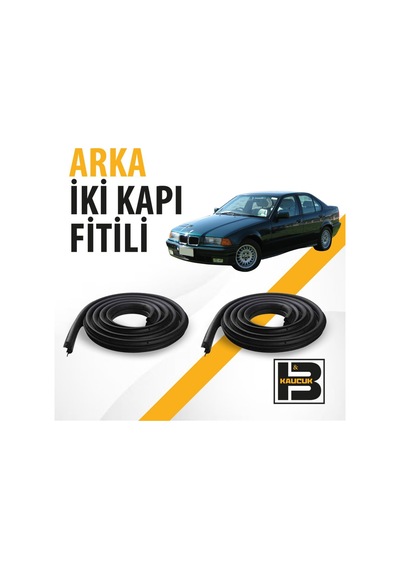 Bmw 3 Serisi E36 1992-1998 Kadifeli Arka İki Kapı Fitili Bm02161