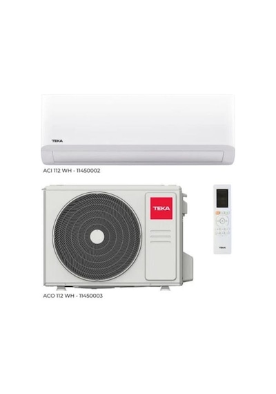 Teka ACI 112 WH - ACO 112 WH A++ 12000 BTU Duvar Tipi Klima