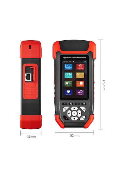 Noyafa Nf-981 Otdr Görsel Hata Bulucu Ve Optik Güç Ölçerli Fiber Test Cihazı