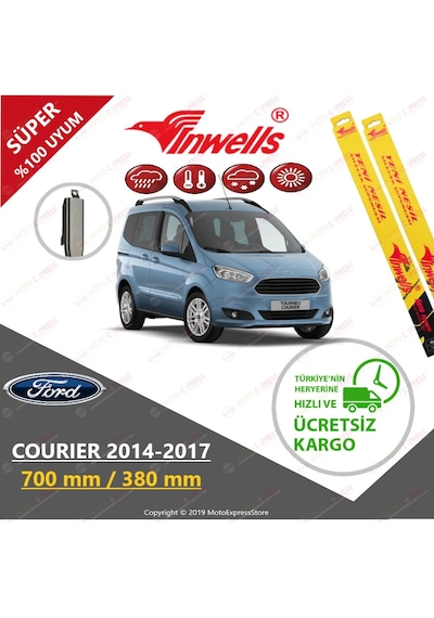 Ford Courier Silecek Takımı 2014-2017 İnwells Muz