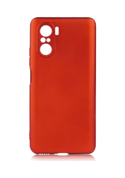 Xiaomi Mi 11i Kılıf Esnek Yapılı İnce Slim Silikon Kapak Ryc/premier Kirmizi