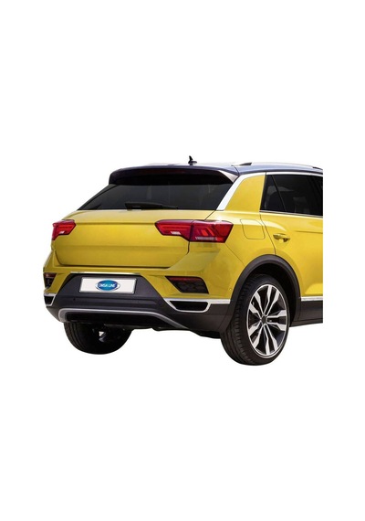 Omsa Vw T-roc Krom Bagaj Çıtası Plaka Üstü 2017 Ve Sonrası