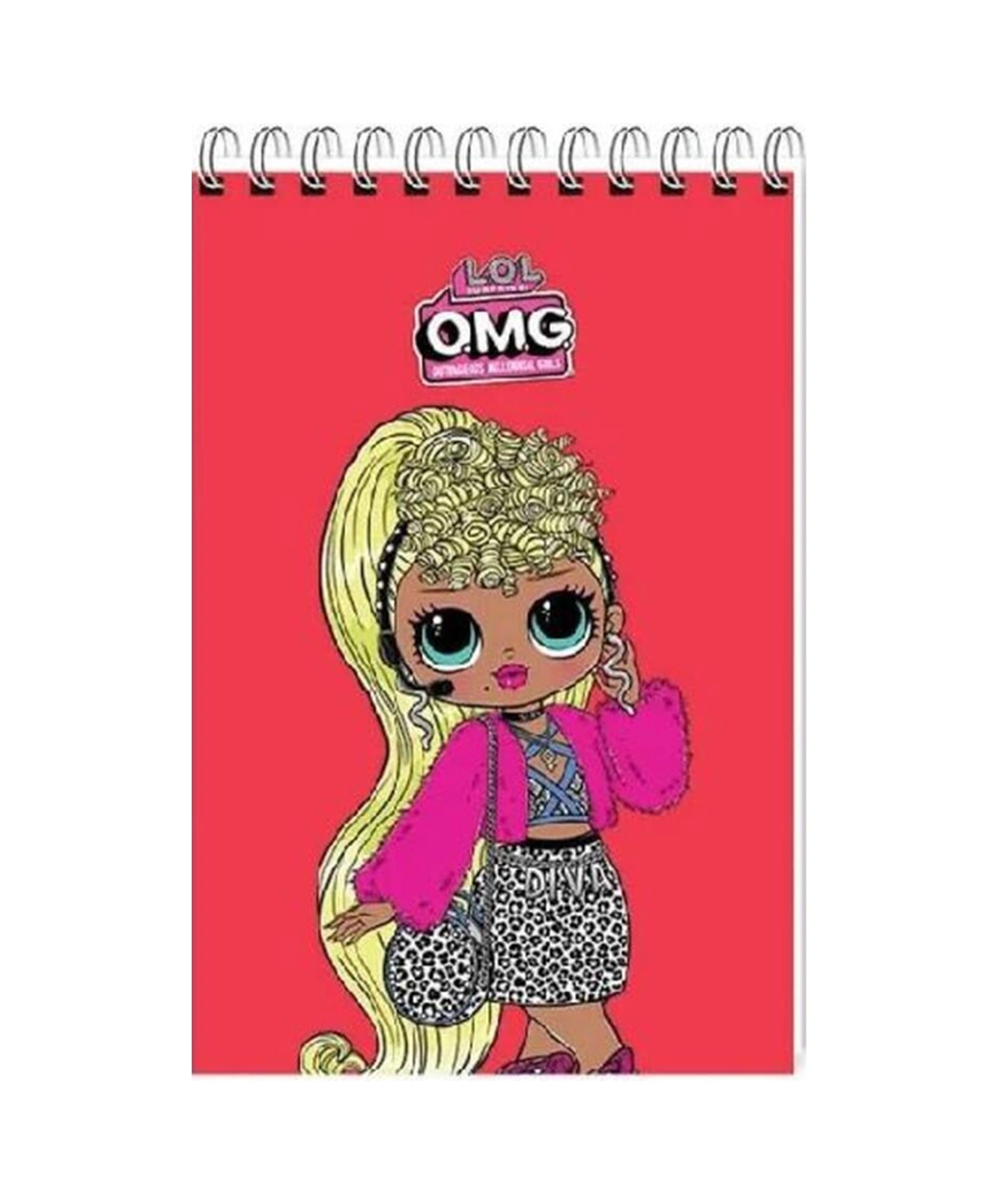 L.o.l. Omg A7 42 Yp.çizgili Spiralli 1 Bloknot
