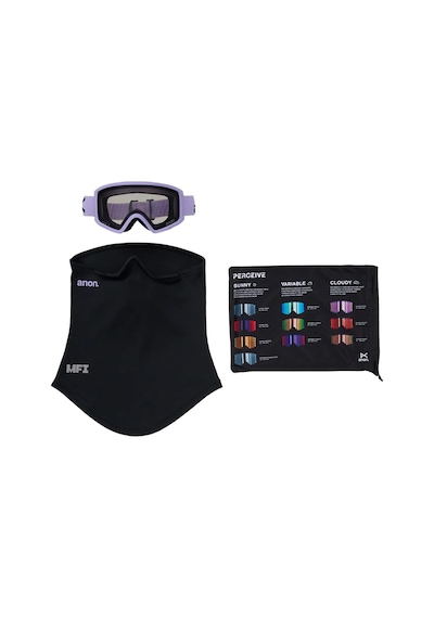 Anon Tracker 2.0 Goggles + Mfi:registered: Face Mask Unisex Çocuk Mor Goggle 4476 Mor