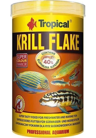 Tropical Krill Flake Pul Balık Yemi 100 Ml