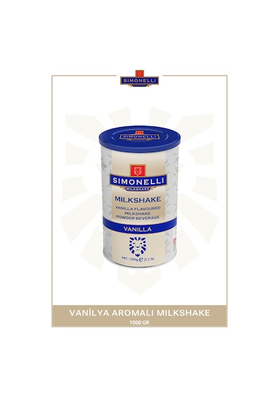 Simonelli Vanilyalı Milkshake 1 KG