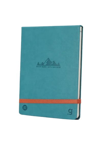 Mount Bloknot Defter A5 Çizgili - Turkuaz