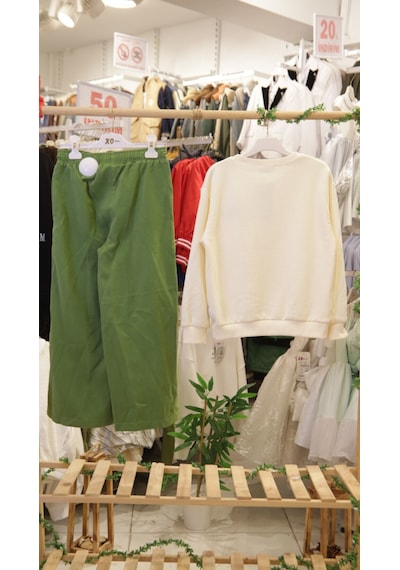 Xo Kids Kız Çocuk 2li Kombin Takım 8-14 Yaş Set0393 Yeşil