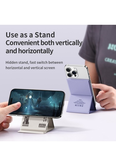 W50 Magsafe Standlı Kablosuz Şarj Cihazı