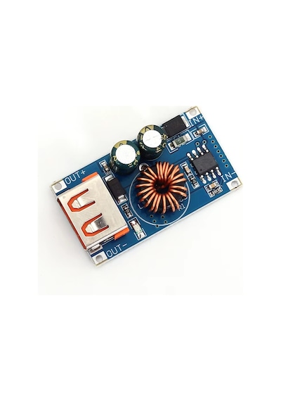 Usb Dc Step-down Modül 12v24v To Qc3.0 Mobil Telefon Hızlı Şarj Modülü Qcmını
