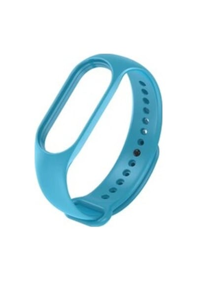 Xiaomi Mi Band 7 Uyumlu Klasik Kordon - Mavi Açık