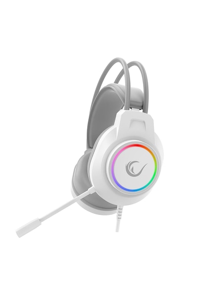 Kipchak Gaming Mikrofonlu Oyuncu Kulaklığı Beyaz Rgb Led 7.1 Rm-k55