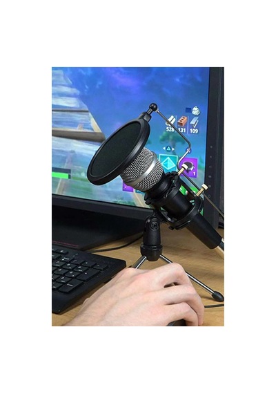 Larkin Dms10 Masaüstü Mikrofon Tutucu Pop Filtre Tripod Stand