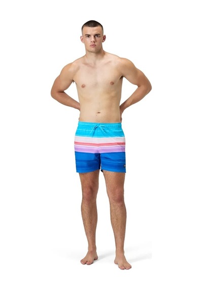 Speedo Print Redondo Edge Volley Erkek Şort Mayo Çok Renkli