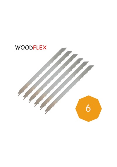 Woodflex Ağaç ve Kemik Testere 6-Adet