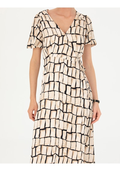 Pierre Cardin Kadın Siyah Elbise Dokuma 50272970-vr046 Siyah
