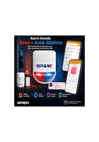 Bgr-12 Wifi Kablosuz Alarm Sistemi 96 Bölge Desteği