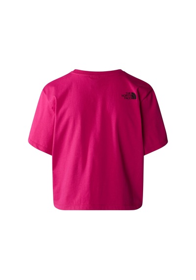 The North Face W S/s Cropped Easy Tee Bayan T-shirt Nf0a87napyı1 001