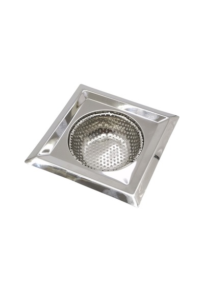 Lavabo Süzgeci Paslanmaz Kare 11,5 Cm Metal Diğer