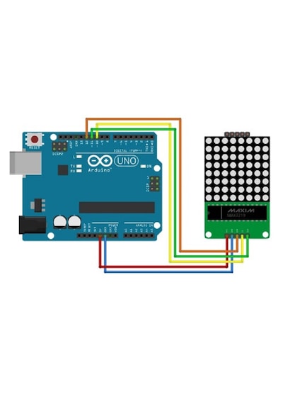 Max7219 Matrix 8x8 Modül