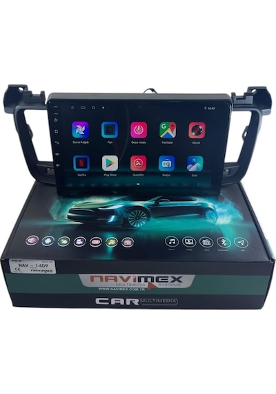 Peugeot 508 2011-2018 Navimex 8-128 Fanlı Profesyonel Oem Multimedia