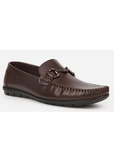 Pierre Cardin 90146 Kahverengi Erkek Loafer Günlük Deri Ayakkabı Kahverengi