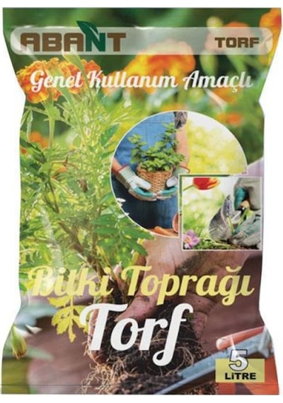 Abant 28 37 Cm 5lt Paket Cıcek Topragı Torf