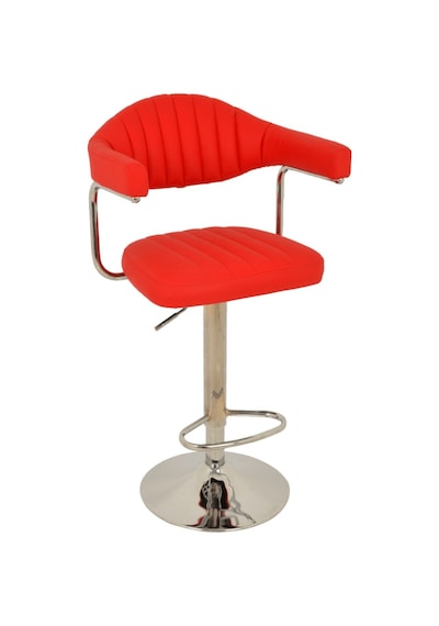 Bürocci Bar Sandalyesi-Kırmızı-9600S0116-Kırmızı-Std Kırmızı