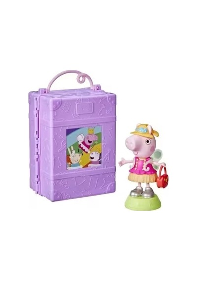 Hasbro G1017 Peppa Pig 6'' Figür Ve Kiyafet Dolabi