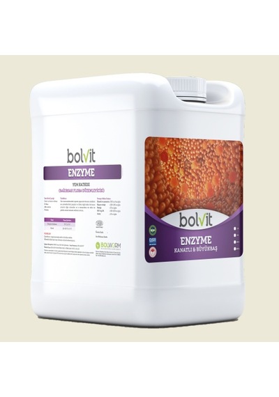 Bolvit Enzim - Kanatlı & Büyükbaş - 5  Litre