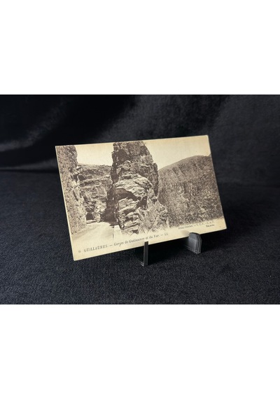 Fransa Vintage Kartpostal Hotel Ollivier.t. C. F.c.a.f. Guıllaumes. Gorges De Guillaumes Et Du Var. Ll