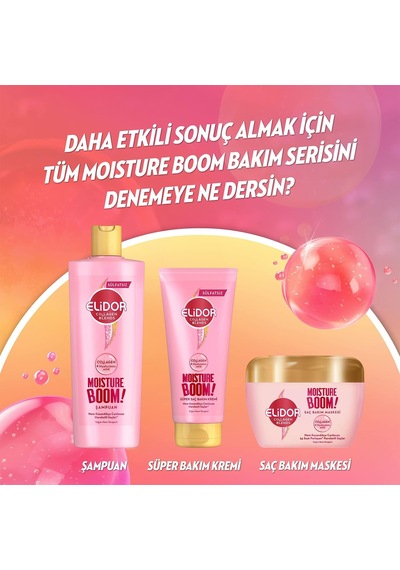 Collagen Blends Saç Bakım Maskesi Moisture Boom Yoğun Nem Terapisi 160 Ml