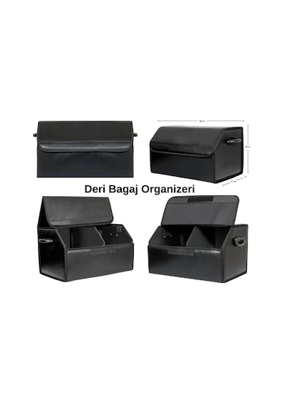 Araç Bagaj Düzenleyici Deri Çanta Organizer