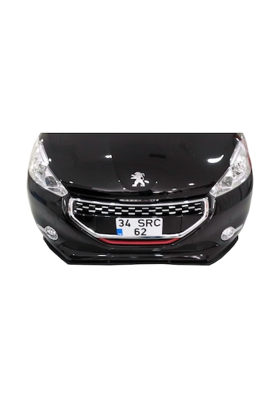 Peugeot 208 2012-2015 Ön Tampon Altı Lip Plastik