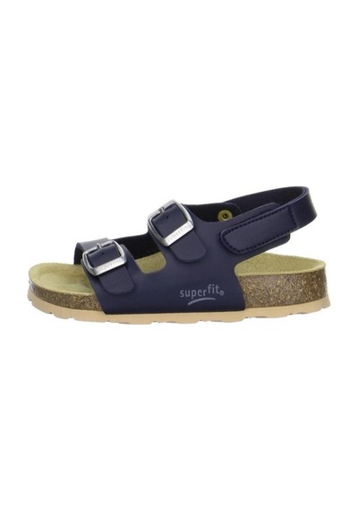 Superfit 0-00124 Erkek Çocuk Lacivert Mantar Sandalet Lacivert