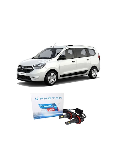 Dacia Lodgy Sis Far Ampulü H16 Ultimate Yeni Seri Beyaz 2012-2021